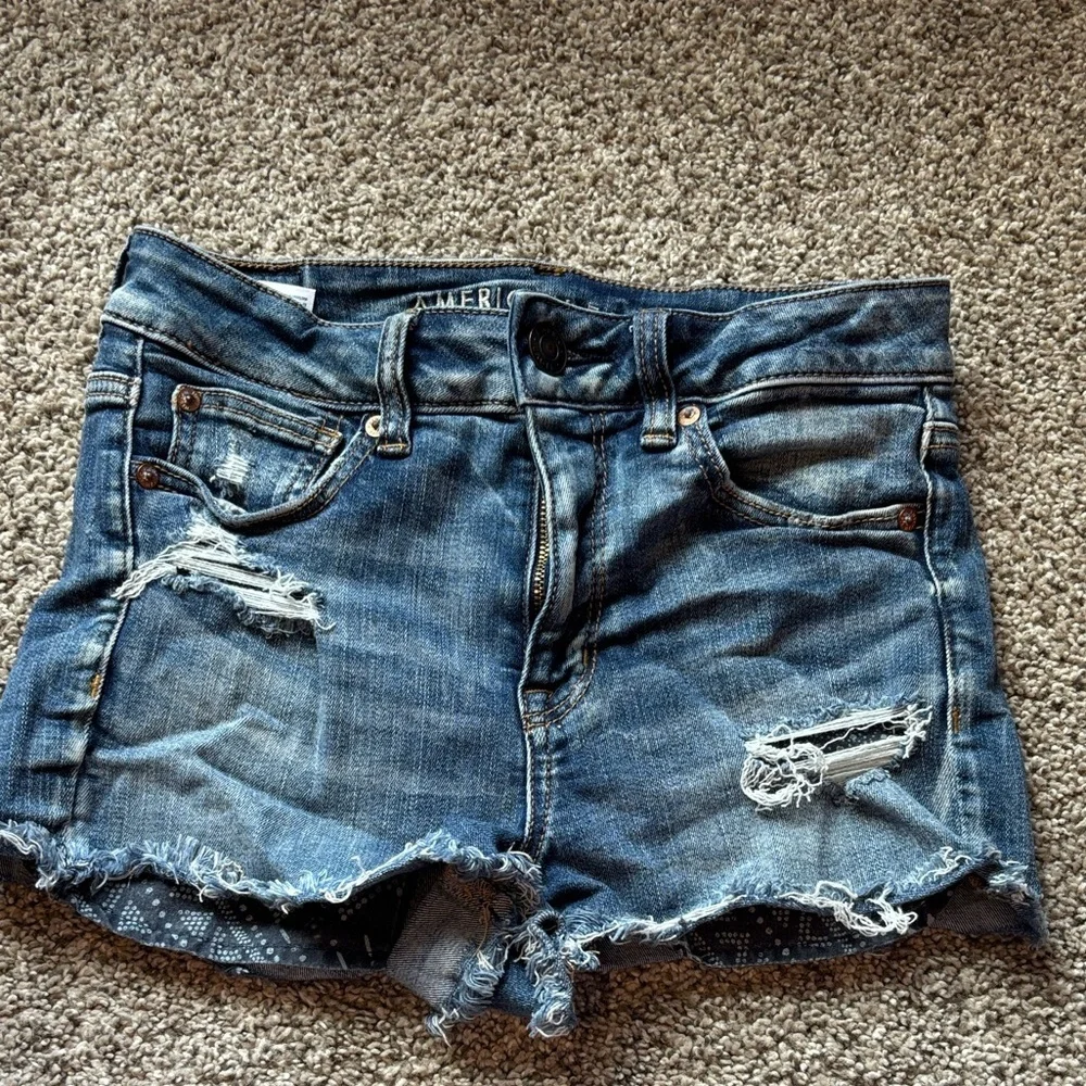 Bandana-Pocket Shorts